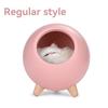 M-Modern-Night Light Touch Atmosphere Lights Cute Little Pet USB Charging Kitten Bed Cat House