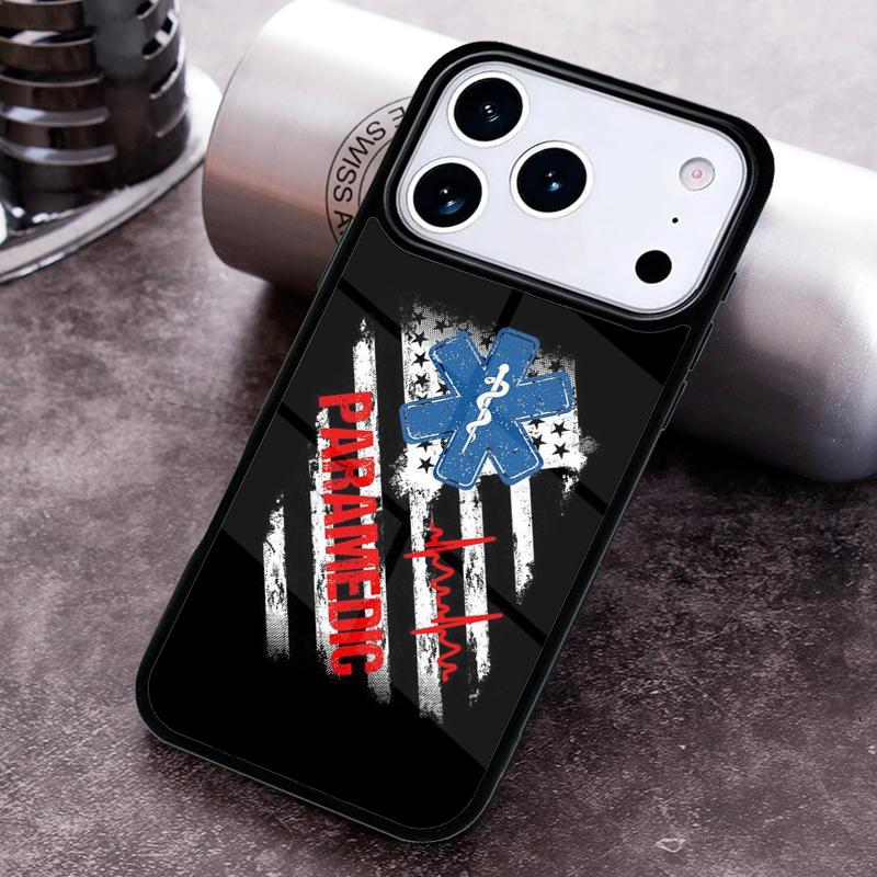 EMT EMS Ambulance Phone Case For iPhone 17 16 15 14 13 12 11 Pro Max Plus 17Air Soft Silicone Cover