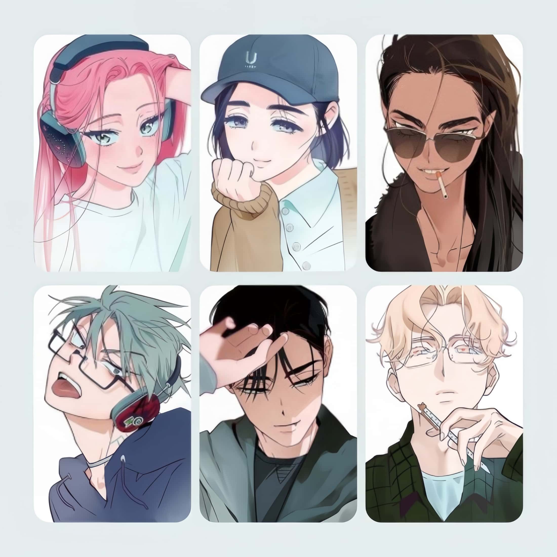 Набор фотокарточек Alien Stage - OOTD set