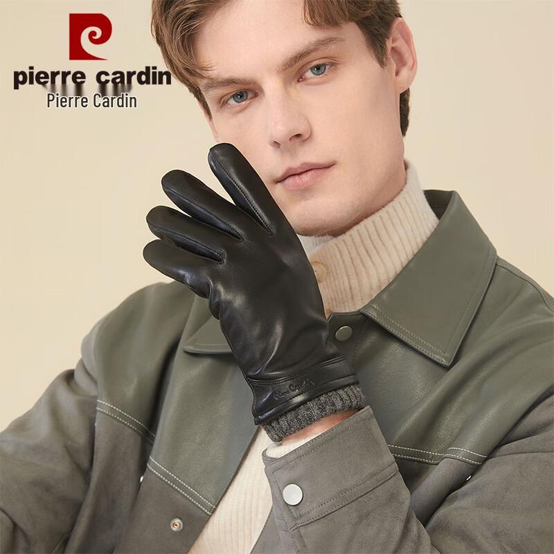 

Pierre Cardin Men s Goatskin Winter Warm Gloves XL