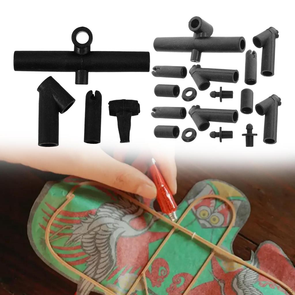 1 Set Kite Frame Connector, Angled and Straight Tee Connector Set, Joints Supplies