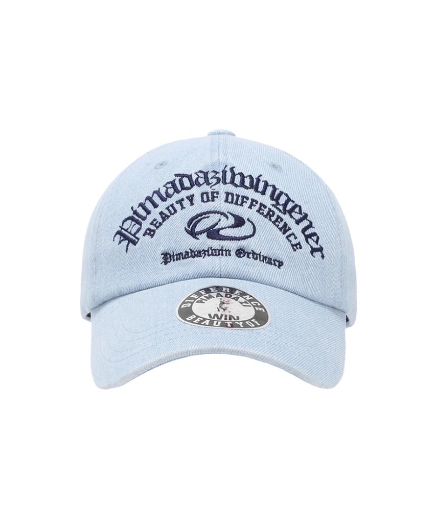 Pimadajiwin Denim Logo Ballcap_[Light Blue]