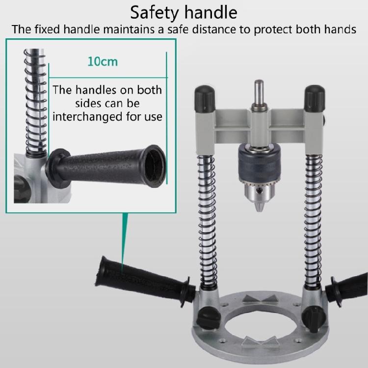 Adjustable Depth Control Drill Guide System Drill Press Guide Suitable for Standard Bit and Drill Accessories
