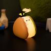 Cute Bear Night Light Silicone Sensor Light Rabbit Night Light Sleep Portable Home Night Light  Children's Gift