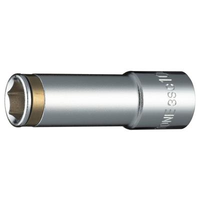 Tone Nut Catch Deep Socket 10mm Width HP3SC-10L (Hex), 9.5mm (3/8") Drive,