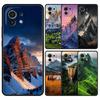 Phone Case For Xiaomi Mi 15 14 13 12 11 Lite 14T 13T 12T 11T Pro Poco X7 X6 X5 X3 Pro F6 F5 F4 Cover Mountain Peaks Landscape