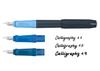 Kaweco Calligraphy Set Pakeo Blue 10002092 Imported 1.1/1.5/1.9mm (Genuine Product)