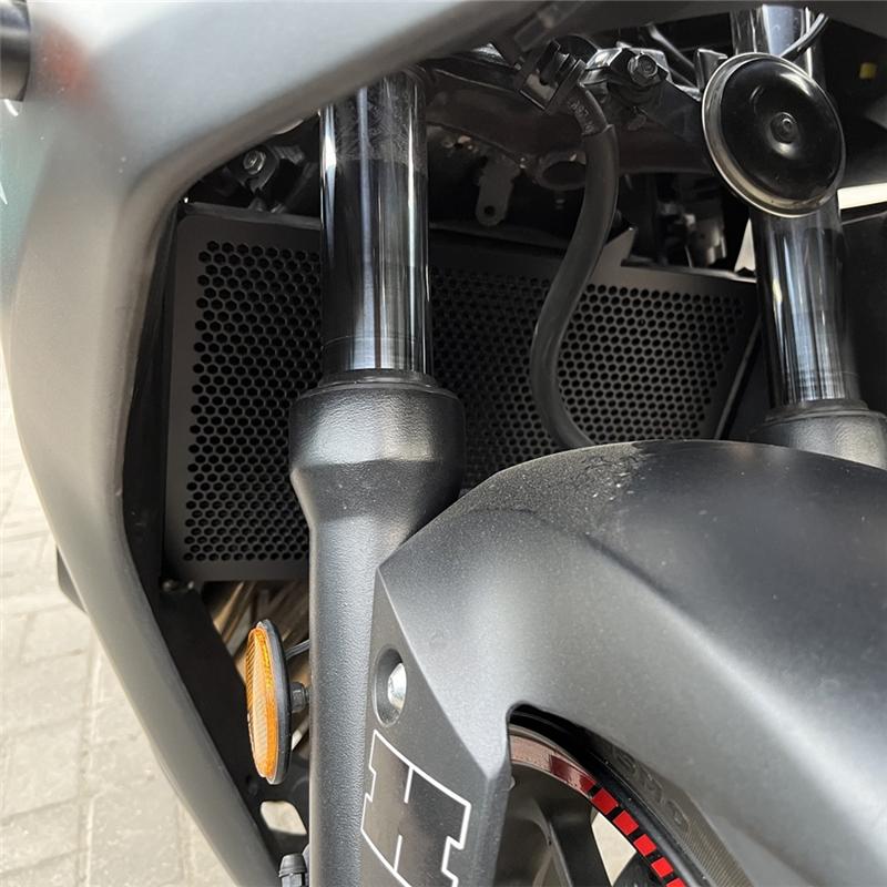 Motorcycle Radiator Guard Grille Cover Grill Mesh Parts Component For Honda CB650R CB650F CBR650R 2014-2019-A99D