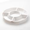 Yangge Melamine 5-Section Divided Serving Platter
