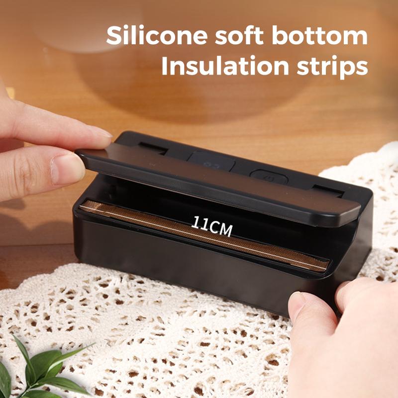 Mini Plastic Bag Heat Sealer USB Rechargeable Portable Food Sealer for Kitchen Travel Camping Storage