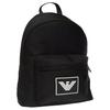 Emporio Armani White Logo Fabric Backpack Men Backpacks Black Y4O236-YMO5V-81073