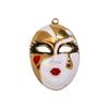 Cultural Inspired Peking Operas Mask Charm Alloy Pendant Elegant Jewelry Gift For Women Men