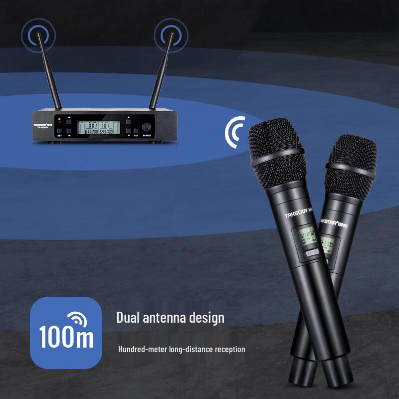 Takstar TS-3310UH Dual Wireless Microphone System