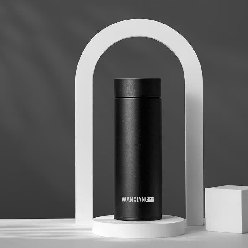 WANXIANG H79 360ML Graphite Black Insulated Tea & Travel Mug