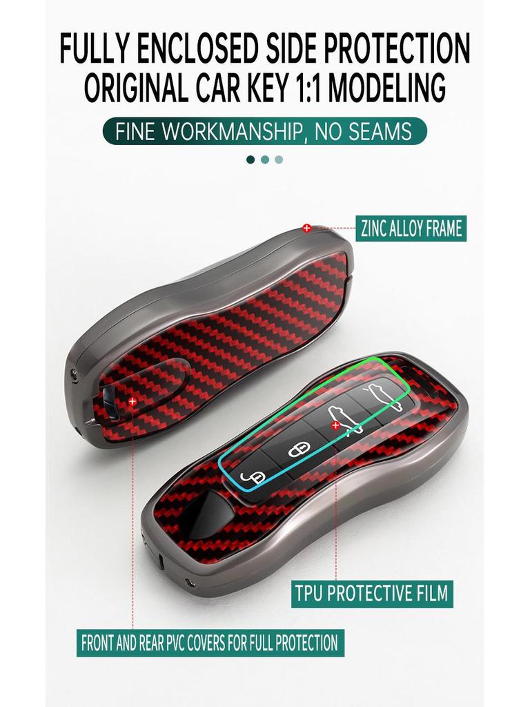 Porsche Schlüsselhülle für Panamera, Cayenne, Macan, 911