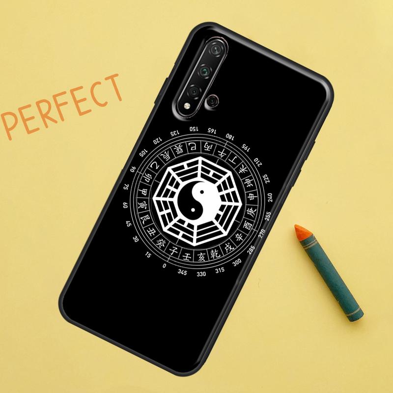 

Восемь Триграмм Тайцзи Инь Ян Для Huawei Nova 10 9 SE 11 Pro 12i 11i 8i Y60 Y70 Y90 Y61 Y91 Y72 Y73 P20 P40 P30 Lite Чехол Huawei Nova 10