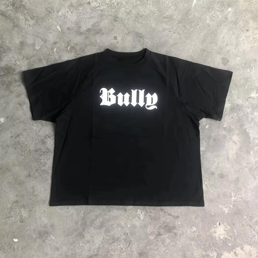 

2025 Frog Drift BULLY KANYE WEST Fashion Best Quality Streetwear Tee Casual Loose Oversize TopsT Shirt For Men Unisex M