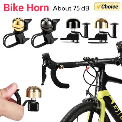 WEST BIKING Small Bicycle Bell MTB Mountain Road Bike Horn Sound Alarm Motor Riding Safety Ring Siren Cycling Accessories