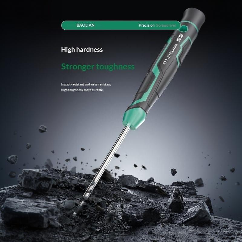 Precision Magnetic Screwdriver Anti-Slip Handle Slotted Type Mini Screw Driver Installation And Disassembly Repair Tool