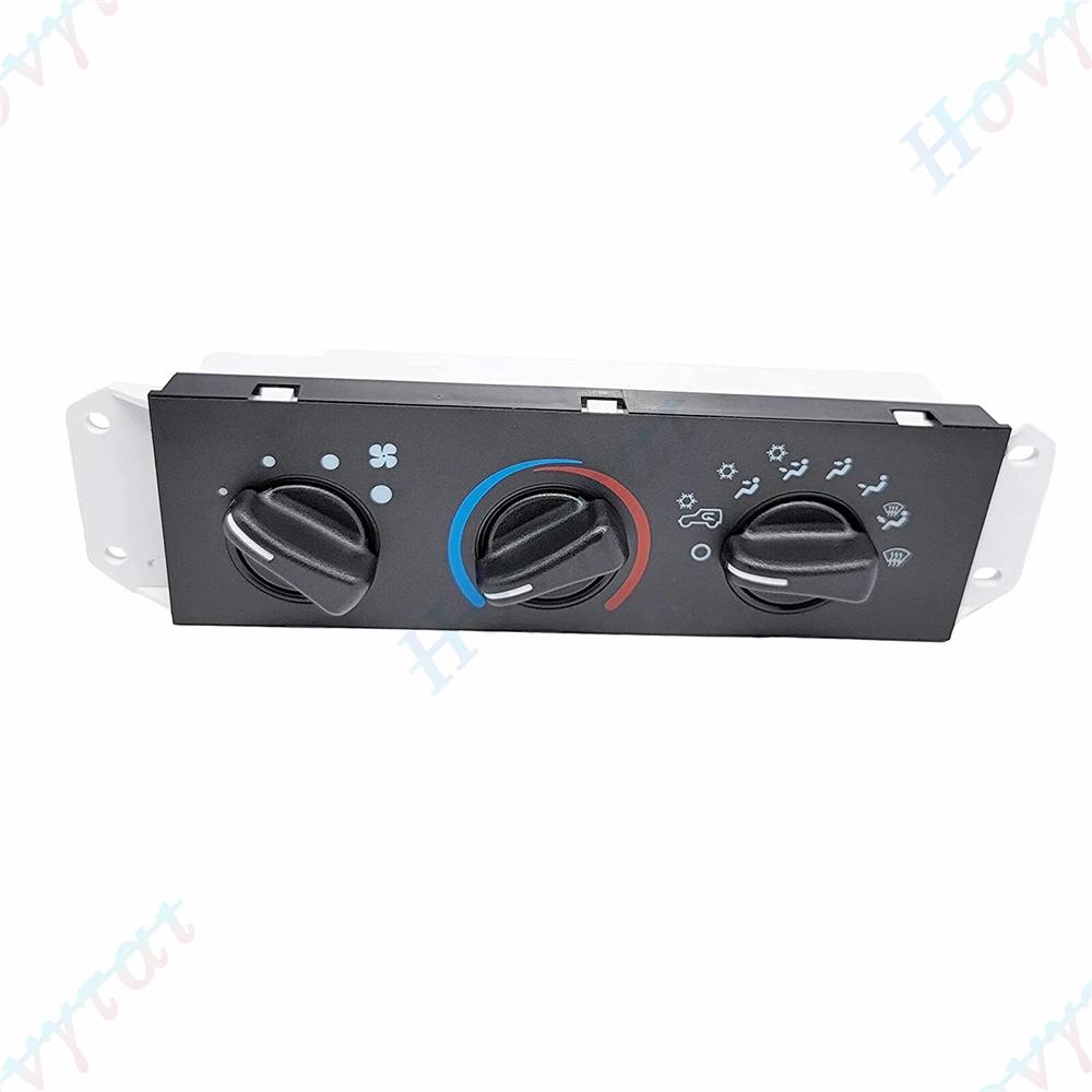 55056558AA HVAC For 2005-2006 Jeep TJ Wrangler 2.4L/4.0L Heater A/C Control Switch Panel Front Climate Control Module 55056558AA