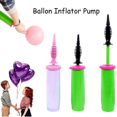 High Efficiency Hand Push Pump Long Latex Ball Inflatable Aluminum Foil Balloon Accessories Pump
