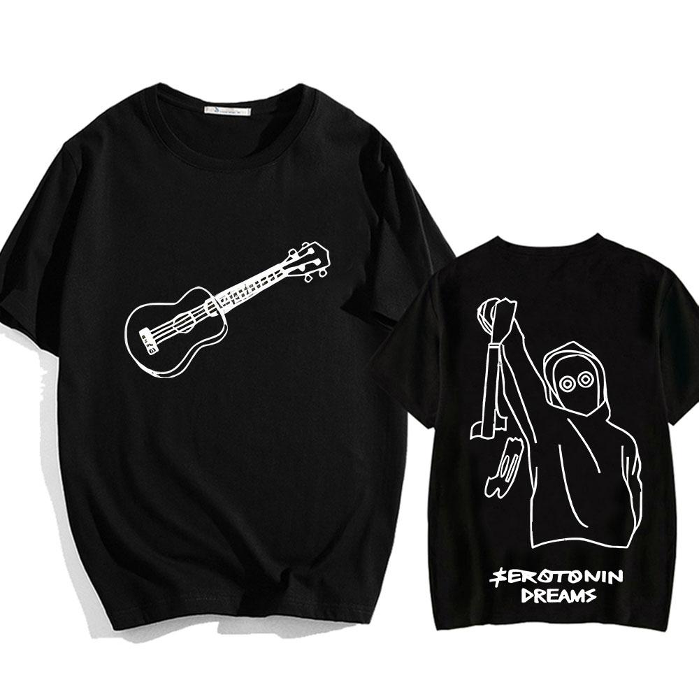 

BoyWithUke T-shirt Graphic Printing Gothic Retro Casual Tee-shirt Short Sleeve O-neck Aesthetic Tshirt Ropa Hombre Cotton Tees 4XL