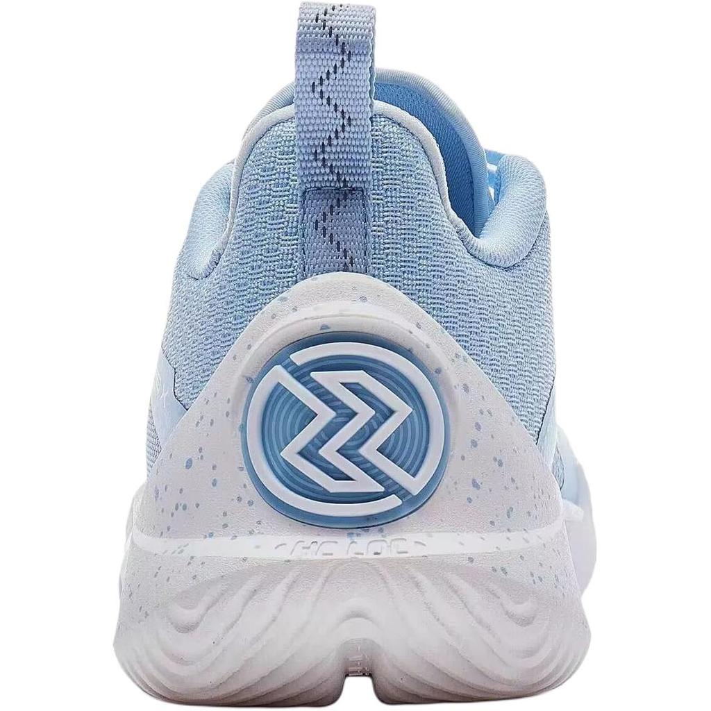 Li Ning Kids Speed 10 Comfortable Soft Durable Low Top Basketball Shoes Kids sneaker Blue YKBT115-5