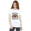 Netflix Womens/Ladies Stranger Things Hellfire Christmas Cotton Boyfriend T-Shirt