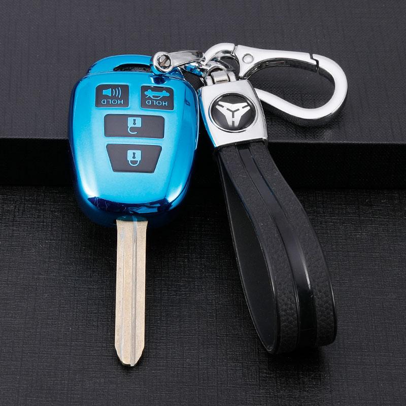 4Buttons Car Remote Key Shell For Toyota Camry Prius 2012 2013 2014 Corolla Rav4 Key Case Toy43