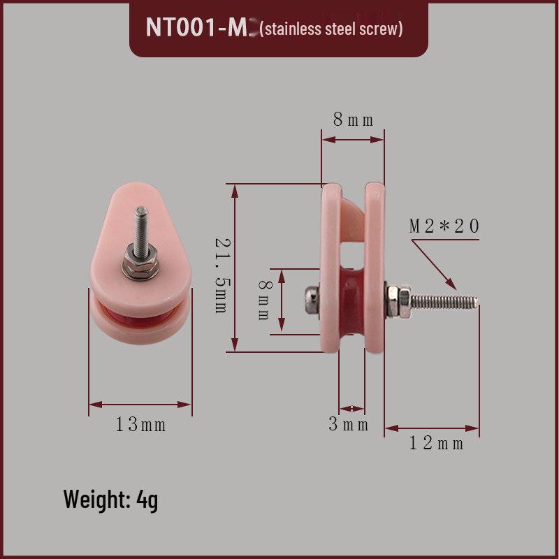 Anti-Jump Textile Machine: Enameled Wire Guide, Unwinding Reel & Ceramic Thread Clamp