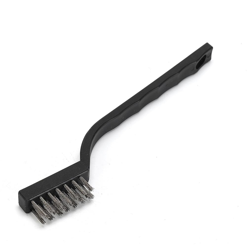 Mini Wire Brushes Cleaning Brush Rust Remover Tool Black Sanding Polishing