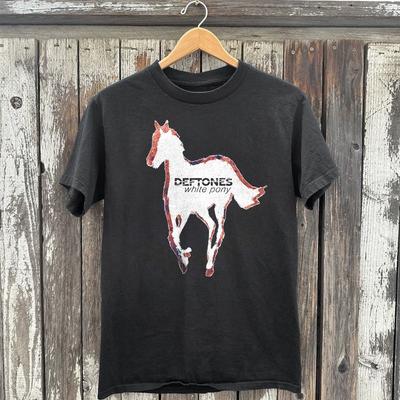 Seltenes Neues Deftones White Pony Unisex Schwarzes Baumwoll-T-Shirt Größe S bis 5XL
