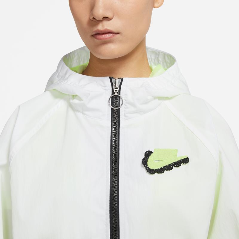 Nike Sportswear Nsw Casual Loose Woven Hooded Jacket Women jackets White DD4532-100