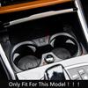 Car Console Armrest Water Cup Holder Decoration Frame Cover Trim For BMW 3 Series G20 G28  Interior ABS