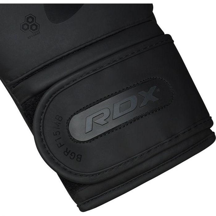 RDX F15 Boxing Gloves Black/Black 14oz