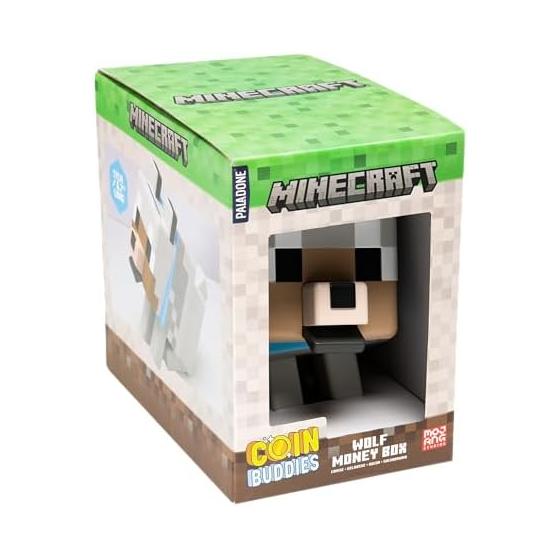 [Official Licensed Product] [Goods] Minecraft Wolf Piggy Bank