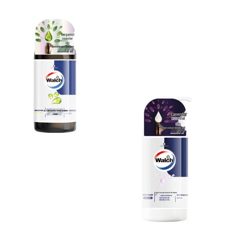 Walch Bergamot Shampoo & Lavender Shower Gel Set