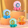 Brinquedo Cubo Rotação Suave Alívio do Estresse Brinquedo Fidget Resistente a Quedas Formato de Polvo Gadget Fidget Sensorial Brinquedo Cubo Quebra-Cabeça para Crianças