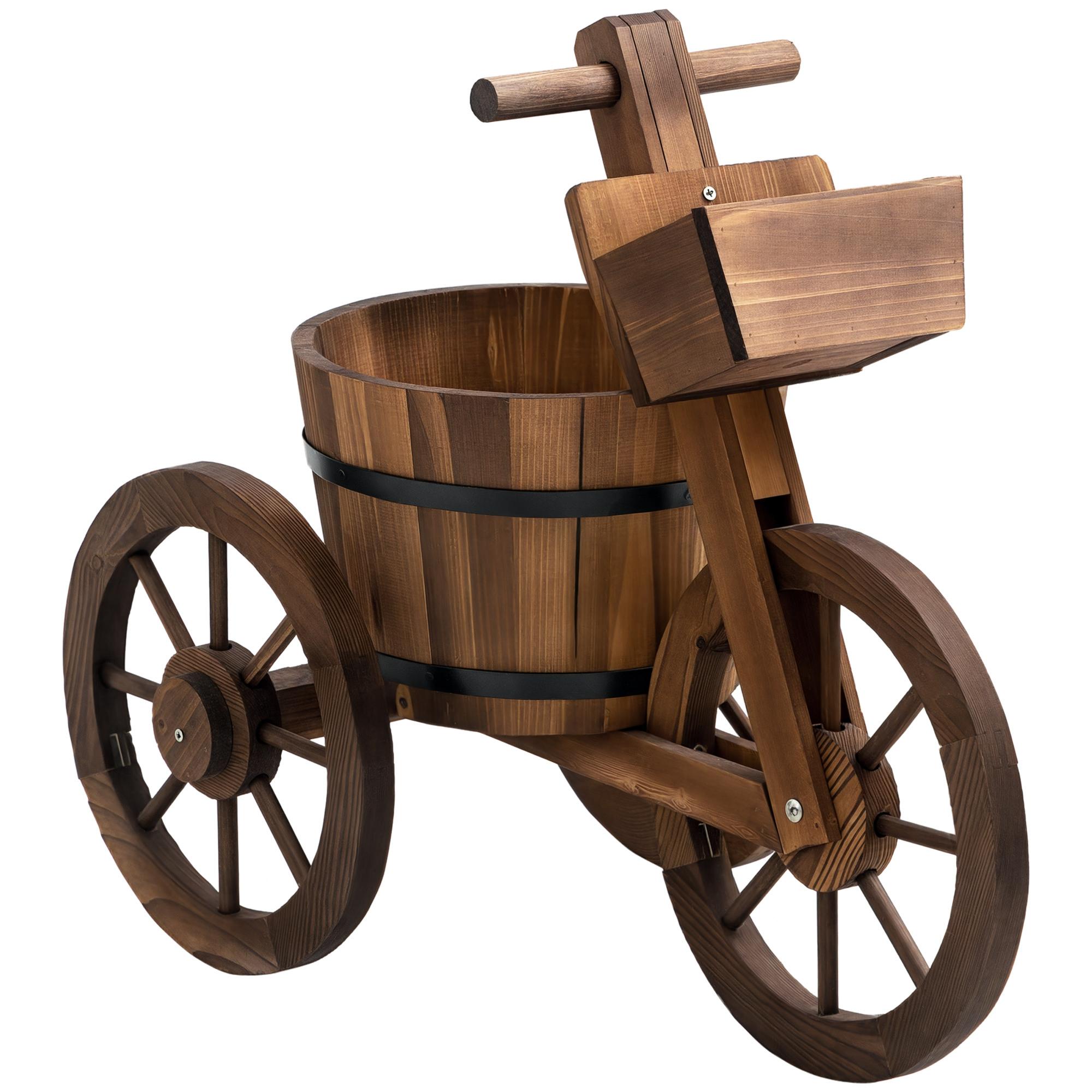 Tricycle Plant Stand - Flower Pot