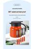 316 Stainless Steel Tea and Water Separation Insulated Pot - Large Capacity Stewed Tea Pot for Home or Office.