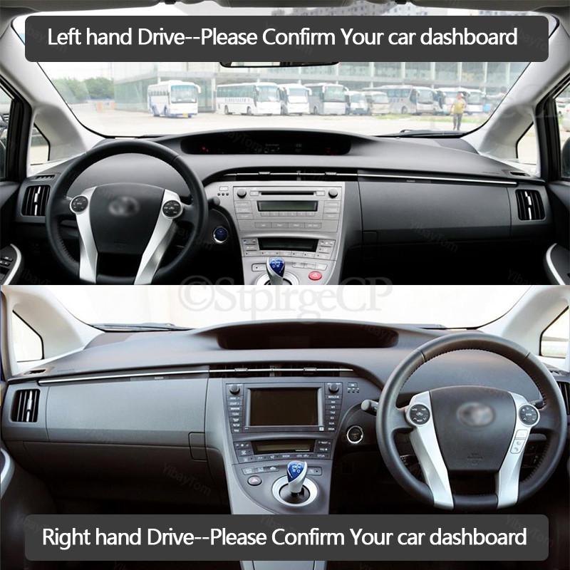 For Toyota Prius 30 2010~2015 Styling Dash Cover Mat Dashmat Dashboard Cover Protective Sheet Carpet