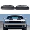 2Pcs Hood Bezels Front Left and Right Grille Trim For - Dodge Challenger Redeye 68378080AB+68378081AB