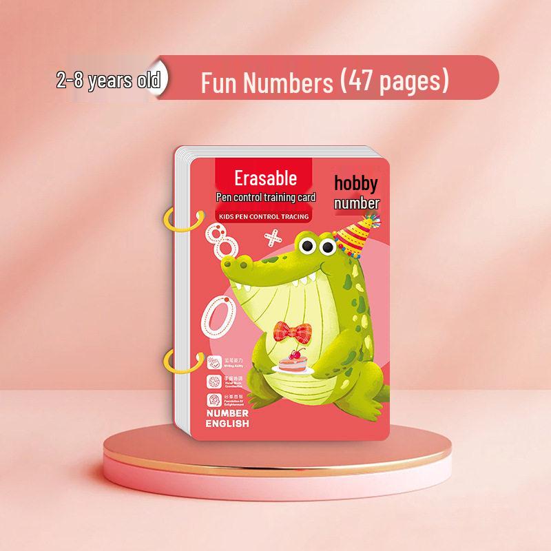 Erasable Calligraphy Practice Book for Children s Early Education