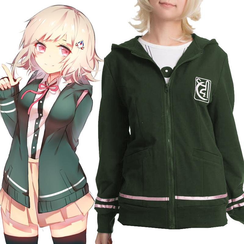 Danganronpa Chiaki Nanami Cosplay Costume Hoodie Featuring Soft High-quality Material