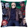 Home Decor Ghost Bridal Print Cushion Cover Halloween Pillowcase Car Chair Pillowcase Sofa Pillowcase 45x45cm Funda De Almohada