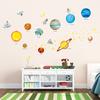 DECOWALL Space and Planets Wall Kids Wall Transfer Wall Art Bathroom Kids Wallpaper DS8-1307 (Medium) Sticker, Decor, Kindergarten, Nursery, Room,