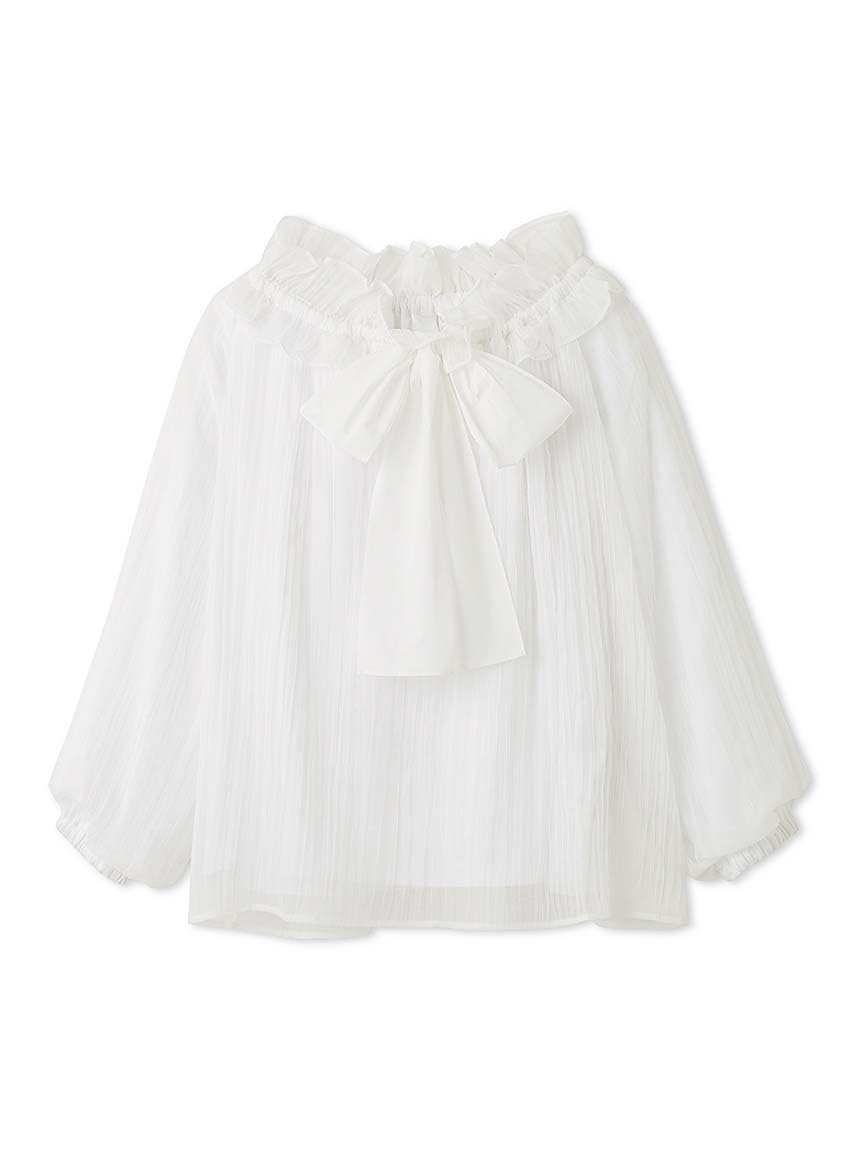 

Selford Sheer Smock Blouse CWFB251086 Women s (White)