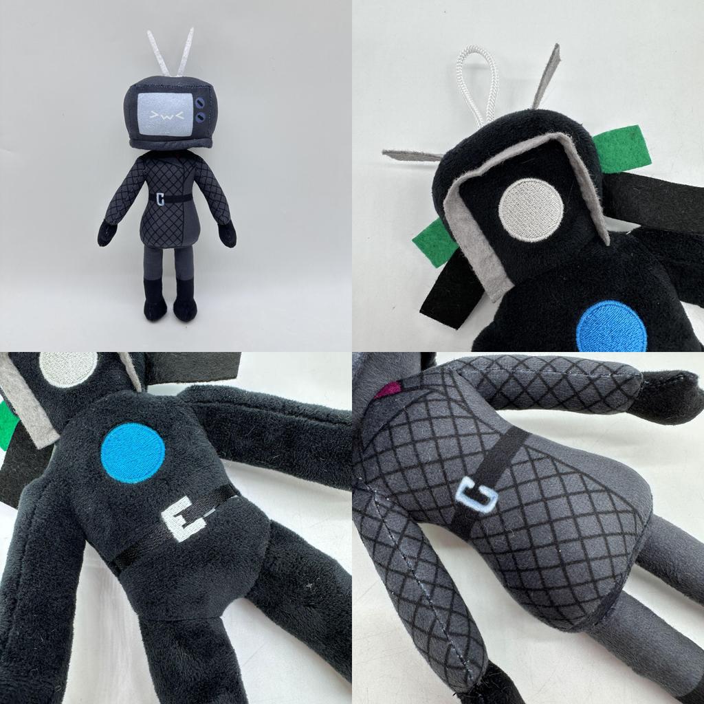 Skibidi Toilet Man Plush Cute And Soft Toy For Kids Animal Design 28cm Height