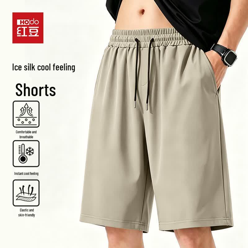 Hodo Men's Ice Silk Casual Shorts