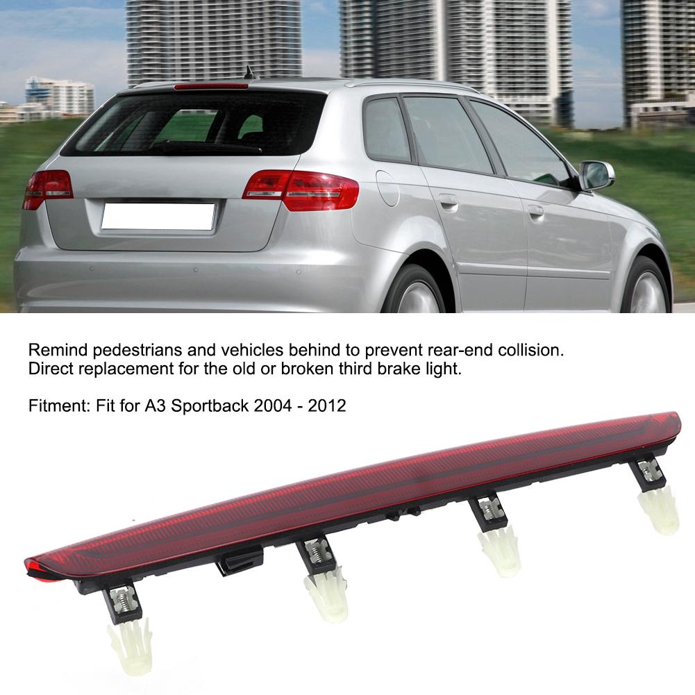 High Level 3rd Brake Light Stop Lamp 8P4945097C Fit for A3 Sportback 2004  2012